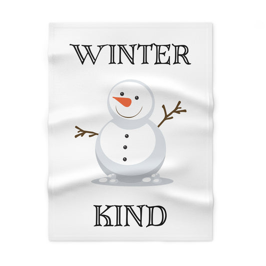 Winterkind Decke